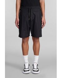 A PAPER KID - Shorts In Black Cotton - Lyst