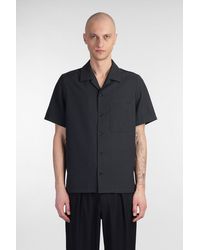 Attachment - Camicia in Poliestere Nera - Lyst