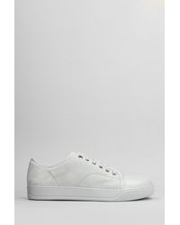 Lanvin - Dbb1 Sneakers In Grey Suede - Lyst