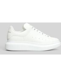McQueen - Sneakers Oversize sneak in Pelle Bianca - Lyst