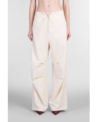 DARKPARK - Pantalone Daisy in Cotone Beige - Lyst