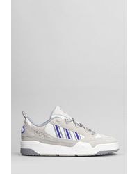 adidas - Adi 2000 Sneakers In Grey Suede And Fabric - Lyst