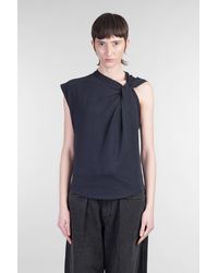 Isabel Marant - Topwear Nayda in Cotone Nero - Lyst