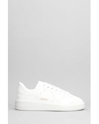 Golden Goose - Pure Star Sneakers In Leather - Lyst