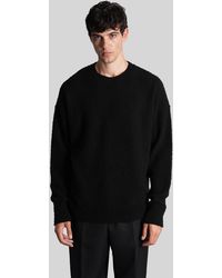 Roberto Collina - Knitwear In Black Wool - Lyst