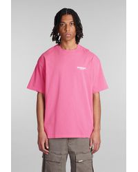 Represent - T-shirt In Rose-pink Cotton - Lyst