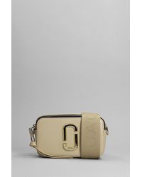 Marc Jacobs - The Snapshot Shoulder Bag In Khaki Leather - Lyst