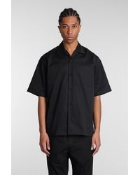 OAMC - Shirt In Black Polyester - Lyst