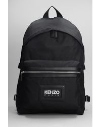 KENZO - Shoulder Bag In Black Polyester - Lyst