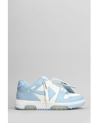 Off-White c/o Virgil Abloh - Out Of Office Leather Low-Top Trainers - Lyst