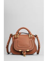 Chloé - Mercie Mini Shoulder Bag In Leather Color Leather - Lyst