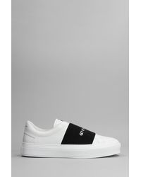 Givenchy - Sneakers City court in Pelle Bianca - Lyst