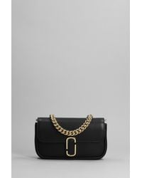 Marc Jacobs - Shoulder Bag In Black Leather - Lyst