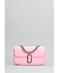 Marc Jacobs - Shoulder Bag In Rose-pink Leather - Lyst