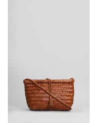 Dragon Diffusion - Borsa a mano Minsu Mini Basket in Pelle Cuoio naturale - Lyst