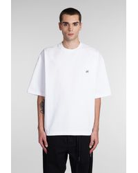 Ann Demeulemeester - T-shirt In White Cotton - Lyst