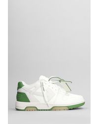 Off-White c/o Virgil Abloh - Out Of Office Sneakers In White Leather - Lyst