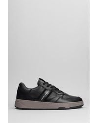 Crime London - Sneakers In Black Suede And Leather - Lyst