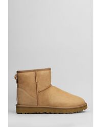 UGG - Classic Mini Ii Low Heels Ankle Boots - Lyst