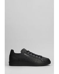 Bally - Sneakers Turyn u in Pelle Nera - Lyst