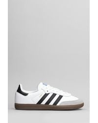 adidas - Samba Og Sneakers In White Leather - Lyst