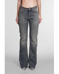 Balenciaga - Jeans in Cotone Blu - Lyst