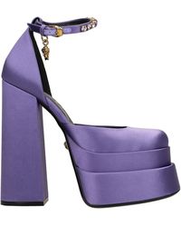 Scarpe col tacco Versace da donna - Fino al 20% di sconto | Lyst