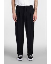 Attachment - Pants In Black Wool - Lyst