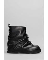 The Attico - Leather Ankle Boots Mini Robin - Lyst