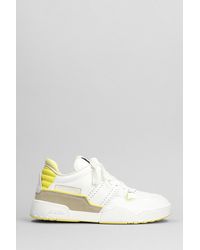 Isabel Marant - Emree Leather Chunky Sneakers - Lyst