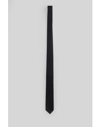 Lardini - Tie In Black Silk - Lyst