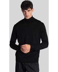 Ballantyne - Knitwear In Black Wool - Lyst