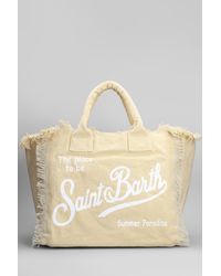 Mc2 Saint Barth - Tote Vanity in Cotone Beige - Lyst