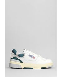 Autry - Clc Low Sneakers In White Leather - Lyst