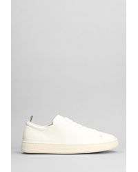Officine Creative - Sneakers Once 002 in Pelle Bianca - Lyst