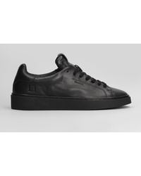 Date - Levante Mono Sneakers In Black Leather - Lyst