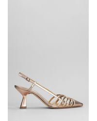 Chantal - Pumps In Copper Leather - Lyst