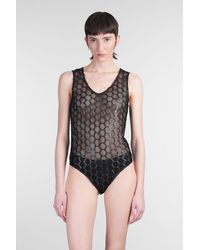 IRO - Body Zouise in Poliestere Nera - Lyst
