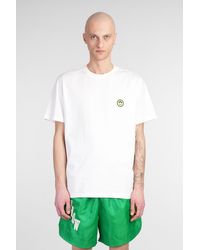 Barrow - T-Shirt in Cotone Bianco - Lyst