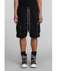Rick Owens - Shorts With Zip - Lyst