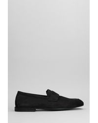 Green George - Loafers In Black Suede - Lyst