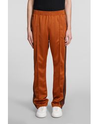 Needles - Pants In Brown Polyester - Lyst