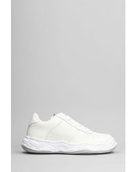 Maison Mihara Yasuhiro - Sneakers Wayne in Pelle Bianca - Lyst