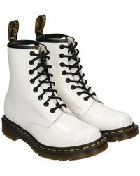 dr martens pascal white glitter