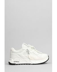Off-White c/o Virgil Abloh - Kick Off Sneakers In White Leather - Lyst
