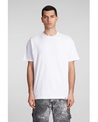 State of Order - Fettuccia T-shirt In White Cotton - Lyst
