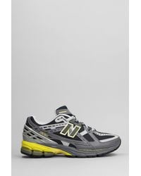 New Balance - 1906 Sneakers In Grey Leather And Fabric - Lyst