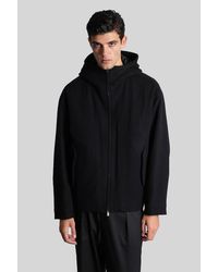 Attachment - Giacca Casual in Lana Nera - Lyst