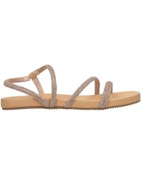 bibi lou flats in powder leather