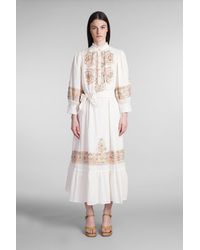 Antik Batik - Neil Dress In White Cotton - Lyst